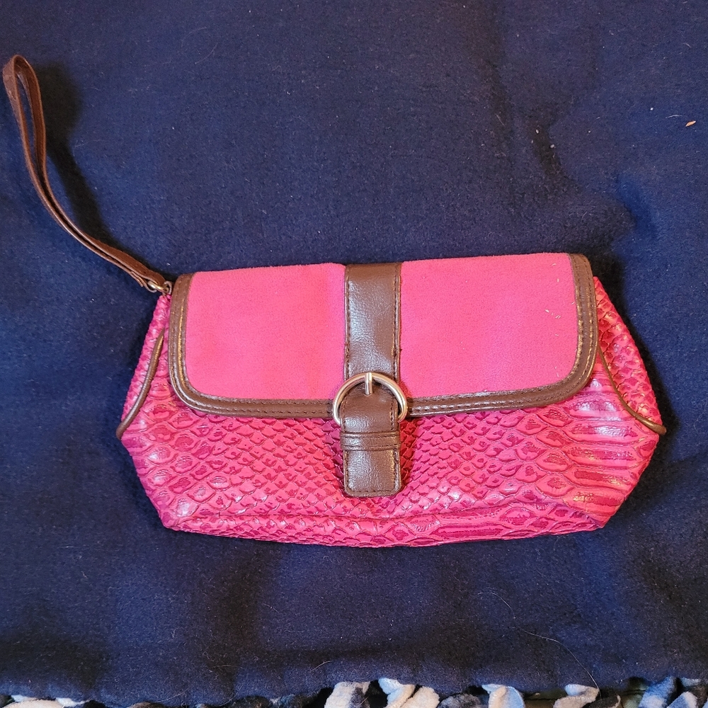 Elizabeth Arden Pink Cosmetic Bag Wristlet